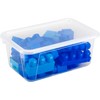 Storex Small Cubby Bins – Plastic Storage Containers for Classroom