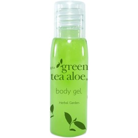 Gel de Cuerpo 25 ml Green Tea Aloe, Amenidades Hoteleras, 144 Unidades