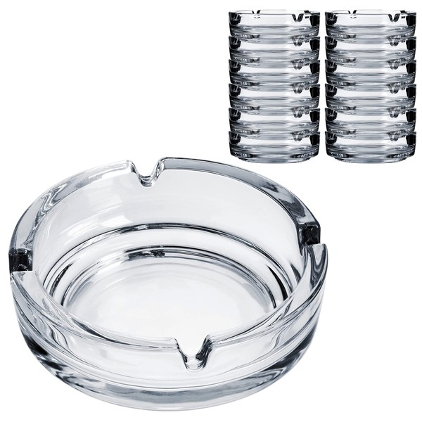 Konzept 11 - Glass Ashtray (Pack of 12) | Glass