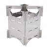 Portable Stainless Steel Folding Wood Burning Stove Mini Cooker for