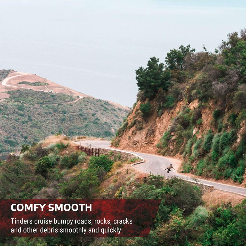 Fireball Tinder 65mm 81a Durometer Skateboard & Longboard Wheels (White