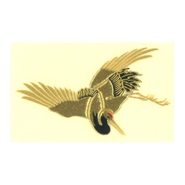 G&S No370 Makie Stickers, Tsushi Kinmaki-e, Return Crane