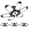 Adiding LED Garage Ceiling Light, 4 Pack 40000Lm Bright Screw