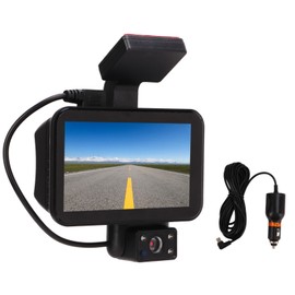 Dual Dash Cam High Definition 120 Degree Wide Angle Emergency Recording Car Video Recorder