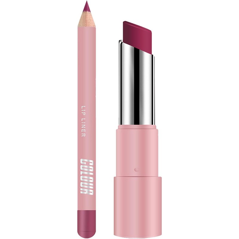 Bálsamo Labial Tintado Hidratante - Delineador de Labios de Tinte