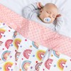 Winmany Baby Plush Blanket for Boys Girls Soft Minky Blankets