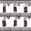 ANVIL TSA Approved Luggage Lock - 4 Digit Combination, 10,000