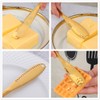 TEAHAHA 4 Sides Box Grater For Kitchen,Stainless Steel Cheese Grater