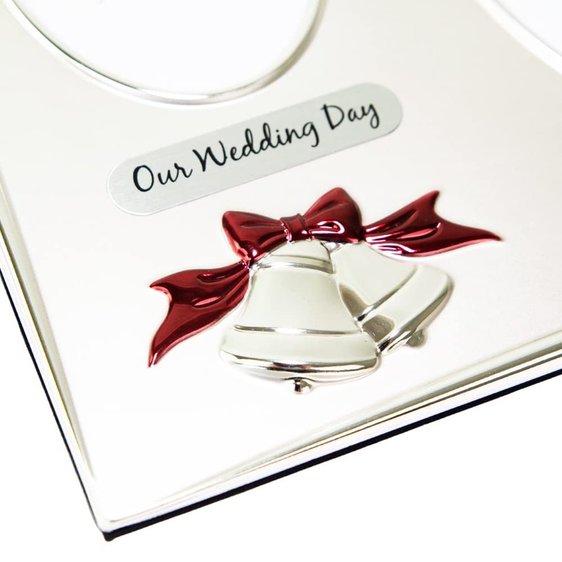 Haysom Interiors Traditional Two Tone Silver Plated 40th Ruby Anniversary