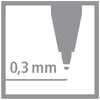Rollerball - STABILO worker+ Fine - Box of 10 -