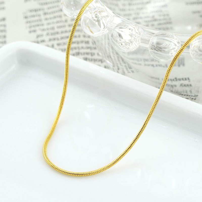 Jewelry Shop M Snake Chain Necklace, Made in Japan 24