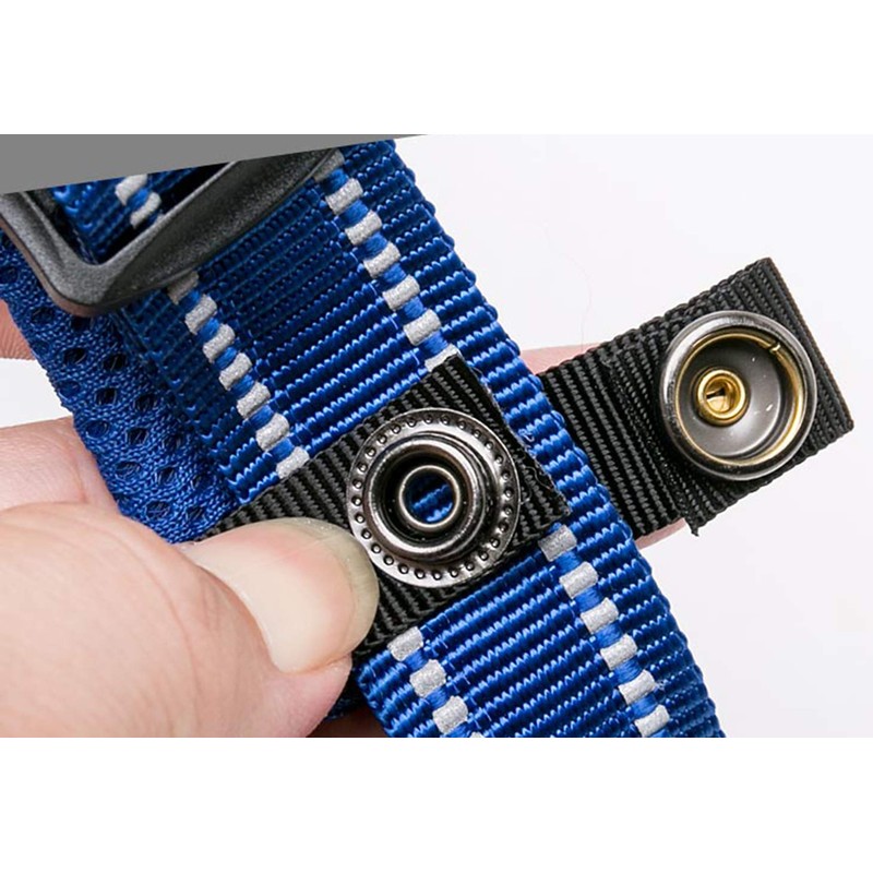 WINHYEPET True Love Dog Collar Reflective Sandwich lining Nylon Webbing