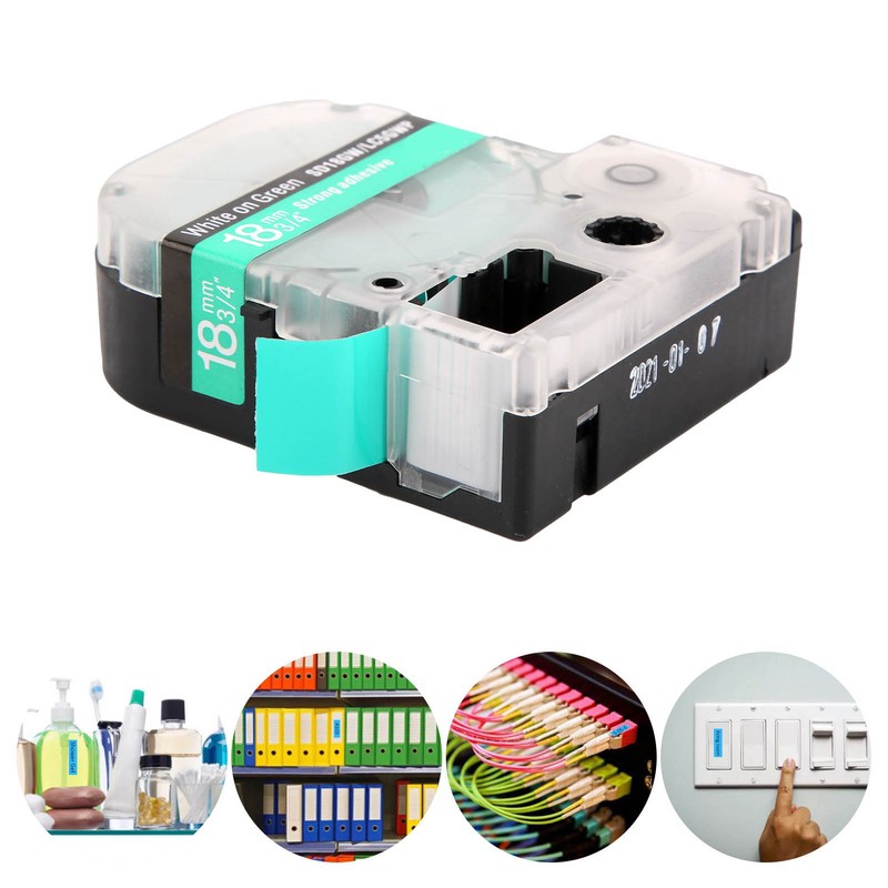 Labeling Tape Corrosion Wear Resistance 18mm Label Making for KING