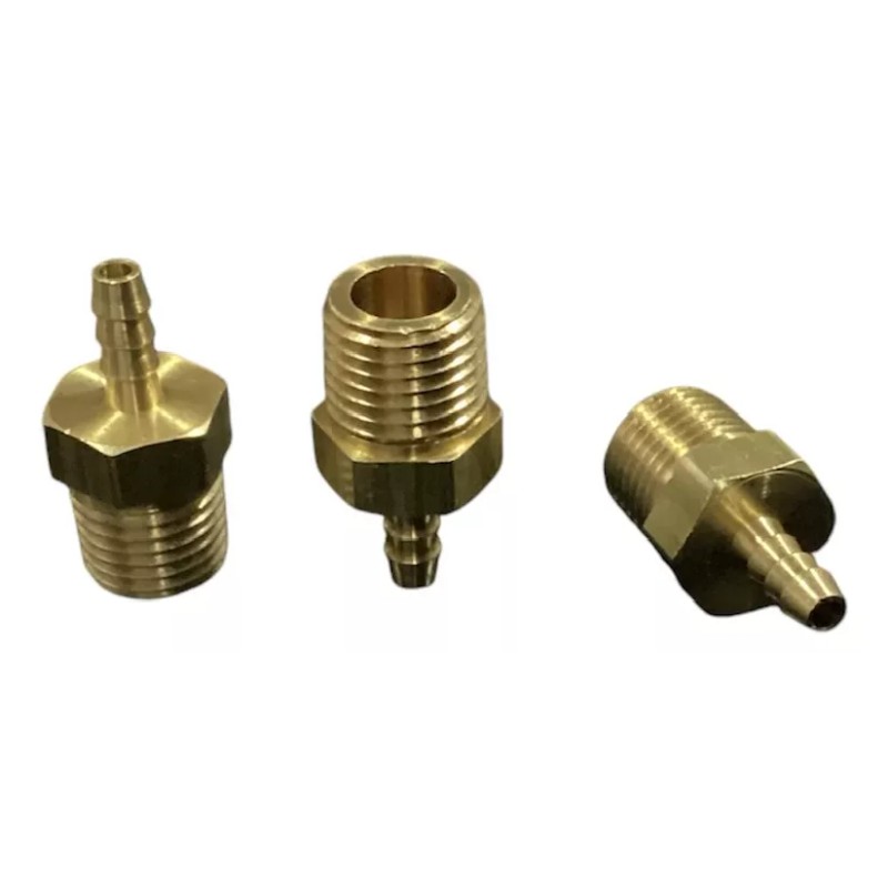 Gl Dental Conexión 1/4compresor Dental Para Manguera 4mm Aire Linea