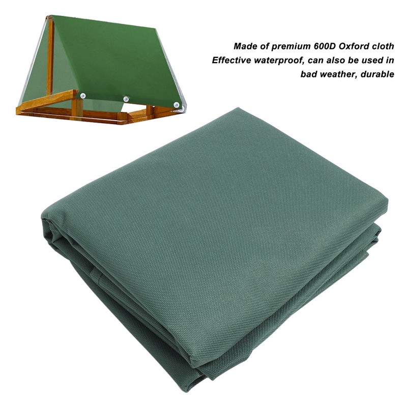 Outdoor Swingset Shade 600D Oxford Cloth Sunproof Waterproof Playground Replacement