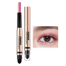 DayaEmmoTQ Eyeshadow Stick Dual End - Long Lasting & Waterproof Makeup Pencil Tool for Ultimate Holding Power, Bright Pearl Glitter, Retouch & Highlight Earth Eyeshadow Stick