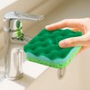 Silkyhose 6-Pack Magic Cleaning Sponges with Suction Cups - Heavy