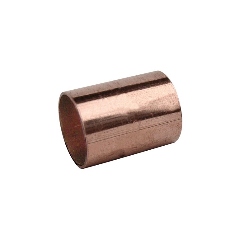 End Feed 15mm Copper Slip Couplings - Packs of 25