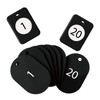 Open Industries BF-150-BK Cloak Tickets 20 Pairs #1-20 Black