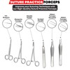 STELLMACHER 38 Pcs Suture Practice Kit Complete Kit for Medical