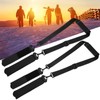 2Set Snowboard Shoulder Straps Handle Double Skis Fixing Strap Sleigh