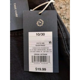 Universal Thread Women's High-Rise Vintage Midi Jean Shorts - Universal Thread - Black Size 10