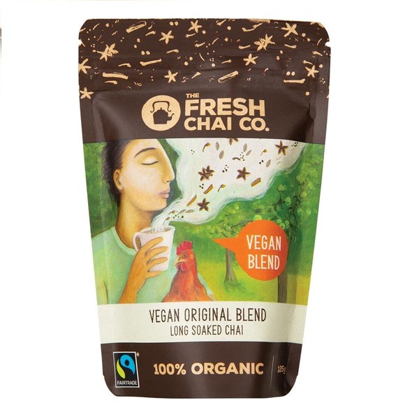 The Fresh Chai Co. Vegan Original Blend Long Soaked Chai, 125g