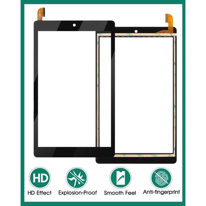 for ONN 8" Kids Tablet 100044018G 100044018P Touch Screen Digitizer