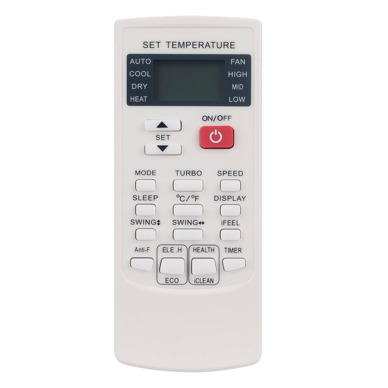 YKR-H/102E Replace AC Remote Control Compatible with Costway Daizuki Fusion