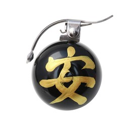 CRANE Bike Bell/Japanese Talisman for Safety, Made in Japan for City Bikes, Cruisers, Road Bikes or MTB, Fits Handlebar Diameters 22.2 mm to 26.0 mm