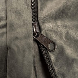 ULTIMATE SACK 4ft Bean Bag Chair & Footstool, Oversize Bean Bag Chair for Adults, Comfy Chair Bean Bag Couch Lounge Sofa Loveseat Furniture | Grey Suede