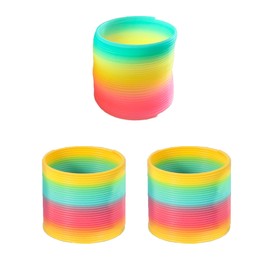 Felimoa Rainbow Spring Telescopic Coil Fluorescent 2 Types (Set of 3)