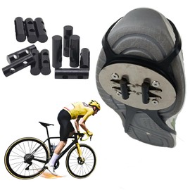 Bicycle Cycling Shoe Cover Sole Flint Friction Spark Boot Pad Sport Footwear Sliders Plate E-Bike Accessory Outdoor Tool (1*Shoe Cover + 16*Flint Pad)