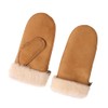 Kathyland Kids Mittens with Sheepskin Lining for Winter Cold Weather