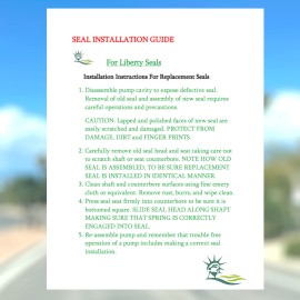 Liberty SMF-56 FRAME Replacement For Pool Pump By Liberty Seals 65089  For Waterway™ LPP