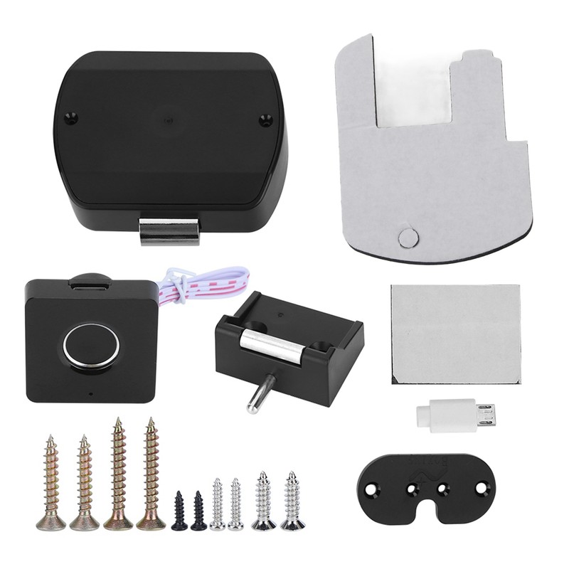 Intelligent Fingerprint Lock Smart Electric Drawer Cabinet Lock for Home