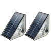 HAPPYJOINT Toral Solar Light, Outdoor, Waterproof, Staircase, Triangle, Color Switching,