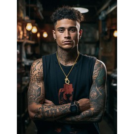 Crown Pendant Necklace for Women Men Iced Out Initial Letter N Pendant with Chain 22' Hip Hop Hippie Alphabet Fashion Jewelry Gift