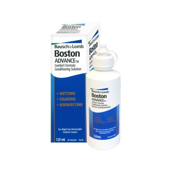 Bausch & Lomb Boston ADVANCE Conditioning Solution 120ml - RIGID GAS LENSES
