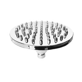 OrangClub Rain Shower, Adjustable Shower Head, Round Rain Shower, Water-Saving with Anti-Limescale Nozzles