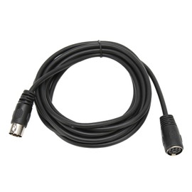 6 Pin DIN Male to Female Cable Sound Data Signal Connection Extension Cord for Digital Sound Devices 3 m / 9.8ft