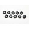 Yokomo ZC-N3L3 M3 M3 Nylon Lock Nut (Black/Thin) 10 Pieces