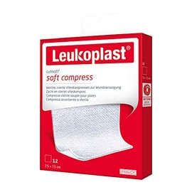 Leukoplast Cutisoft Non-Woven Dressing Sterile 7.5 x 7.5 cm Pack of 12
