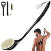 Back Scrubber for Shower, 20.4” Long Handle Shower Back Brush