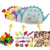 KMDJG Beach Toy Mesh Beach Bag, Kids Shell Collecting Bag,