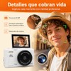 Sanpyl Cámara Digital 4K 64MP, 18X Zoom Vlogging con Pantalla