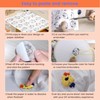 Craftido 12PCS A4 (29.7x21cm) Sticky Water Soluble Embroidery Stabilizer Printable