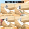 Hurricane Ties for Rafter 24 Pack 16-Gauge Hurricane Straps Brackets