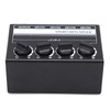 Stereo Mini Mixer Passive Audio Signal Controller 4 Channel Hub