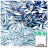 1,000pc Rhinestones Eye Shaped (Navette) 4x15mm Pastel Assortment